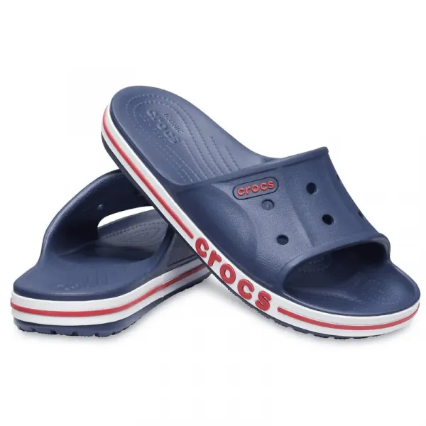 Šlapky (plážová obuv) CROCS Bayaband Slide U navy pepper