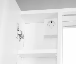 AQUALINE - ZOJA/KERAMIA FRESH STRIP galérka s LED osvetlením, 60x60x14cm, lava, biela 45021S