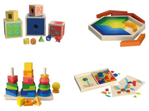Playtive Drevená hračka na rozvoj motoriky