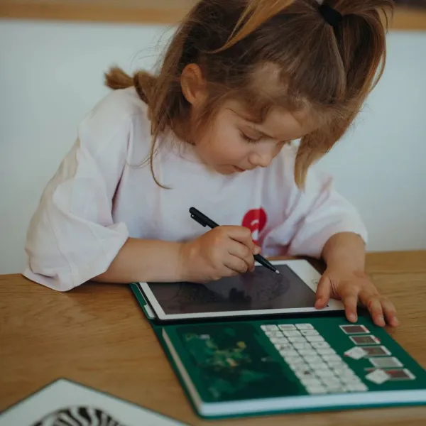Kidywolf - Kresliaci tablet Kidydraw mini - zvieratá z celého sveta