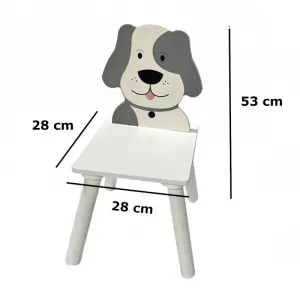 BHome Detský stôl so stoličkami PSÍK