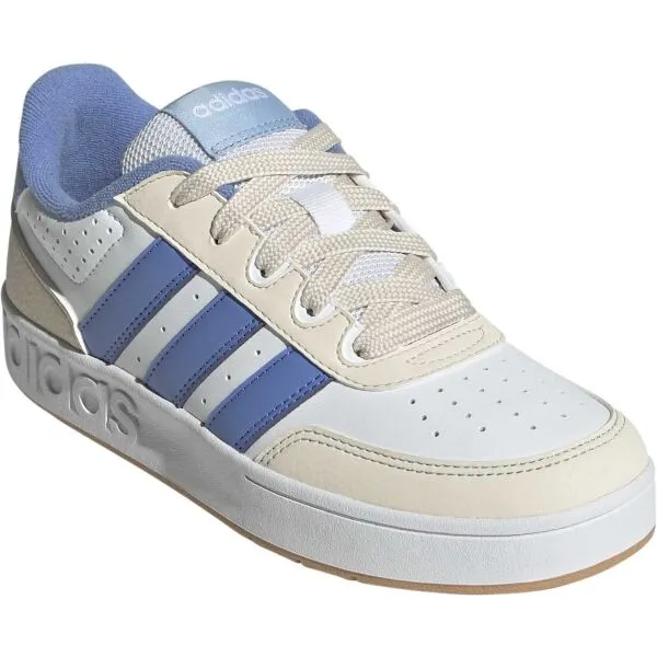 adidas BREAKBASE J Detská voľnočasová obuv, biela, veľkosť 38