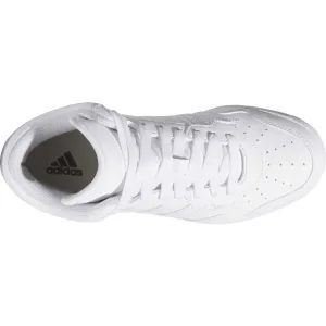 adidas HOOPS 3.0 MID K Chlapčenské členkové tenisky, biela, veľkosť 36