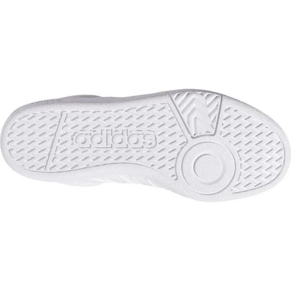 adidas HOOPS 3.0 MID K Chlapčenské členkové tenisky, biela, veľkosť 36