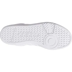 adidas HOOPS 3.0 MID K Chlapčenské členkové tenisky, biela, veľkosť 36
