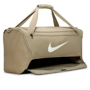 Nike BRASILIA M Športová taška, béžová, veľkosť