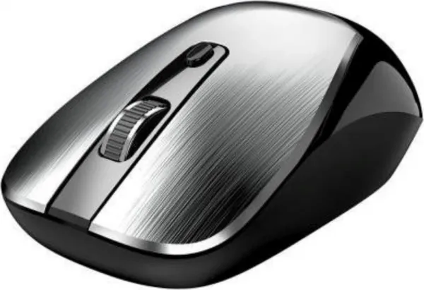 Myš bezdrátová, Genius NX-7125, stříbrná, optická, 1200DPI