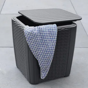 Záhradný stolík / úložný box LUZON Rojaplast