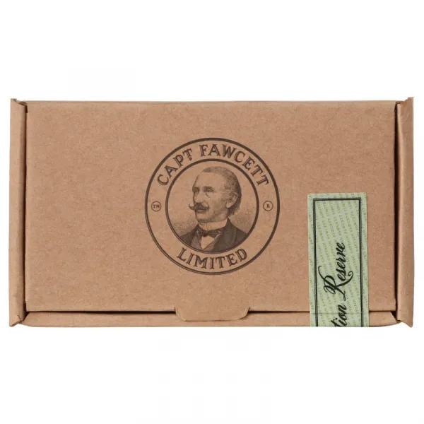 Captain Fawcett Expedition Reserve čistiace mydlo na tvár s peelingovým efektom 165 g