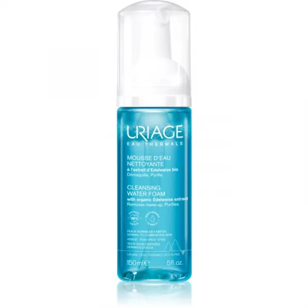 Uriage Hygiène Cleansing Water Foam čistiaca pena na tvár 150 ml