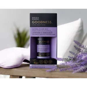 Baylis & Harding Goodness Sleep Beautifully sprej na vankúš pre pokojný spánok Lavender & Bergamot 100 ml