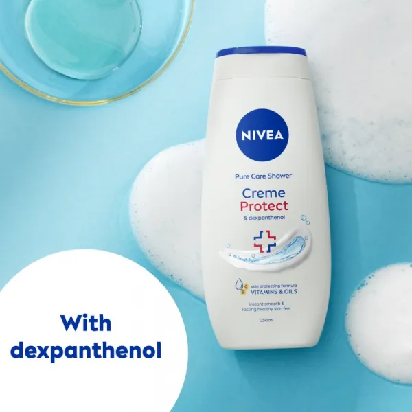 NIVEA Creme Protect upokojujúci sprchový gél 250 ml