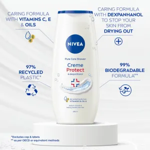 NIVEA Creme Protect upokojujúci sprchový gél 250 ml