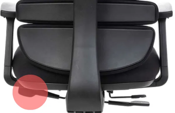MERCURY Ergonomická kancelárska stolička SPINE čierna, s opierkou hlavy