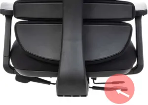 MERCURY Ergonomická kancelárska stolička SPINE čierna, s opierkou hlavy
