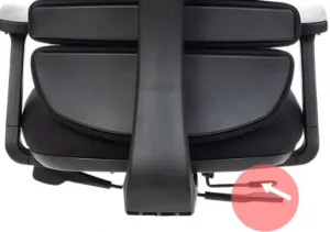 MERCURY Ergonomická kancelárska stolička SPINE čierna, s opierkou hlavy