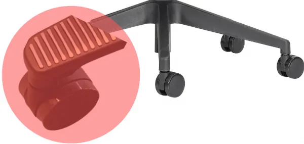 MERCURY Ergonomická kancelárska stolička OPTIMA čierna