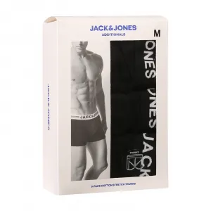 3PACK pánske boxerky Jack and Jones čierne (12171944) S, trenky