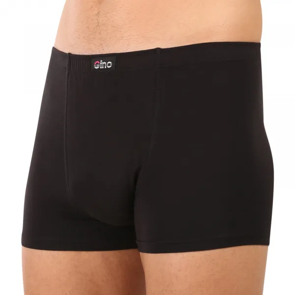 Pánske boxerky Gino čierne (73068) S, trenky