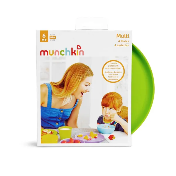 Munchkin Multi Plates tanier 6 m+ 4 ks