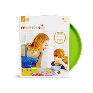 Munchkin Multi Plates tanier 6 m+ 4 ks