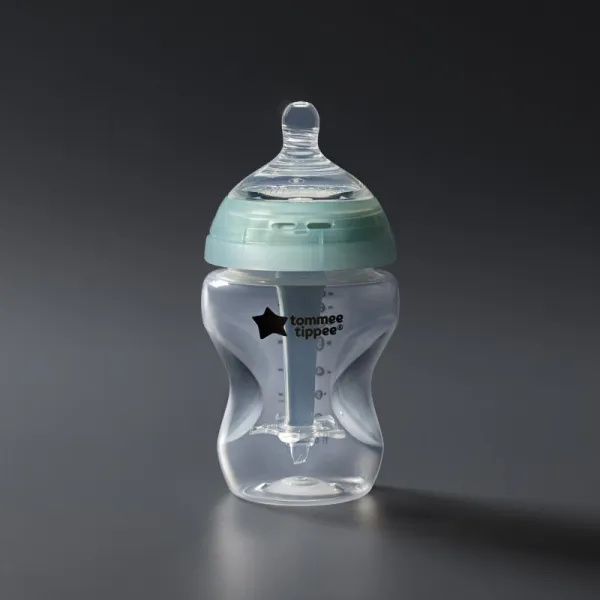 Tommee Tippee Advanced Anti-Colic samosterilizačná dojčenská fľaša anti-colic Slow Flow 0m+ 2x260 ml