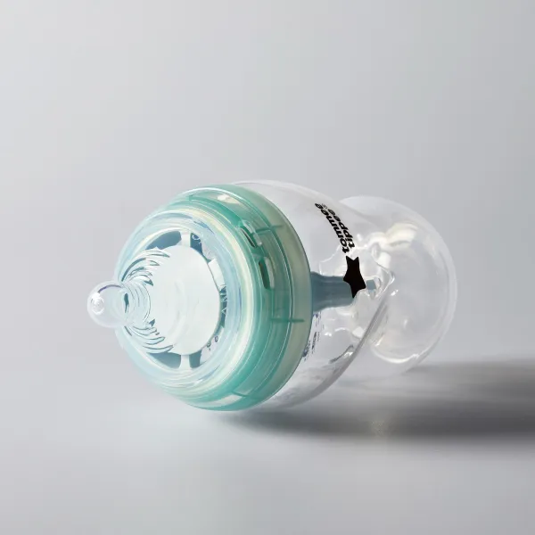 Tommee Tippee Advanced Anti-Colic samosterilizačná dojčenská fľaša anti-colic Slow Flow 0m+ 2x260 ml