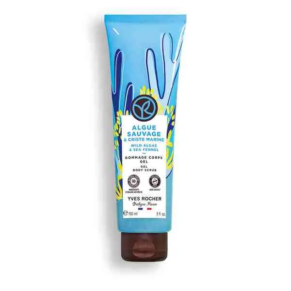 Yves Rocher Gélový telový peeling Morská riasa & motar prímorský