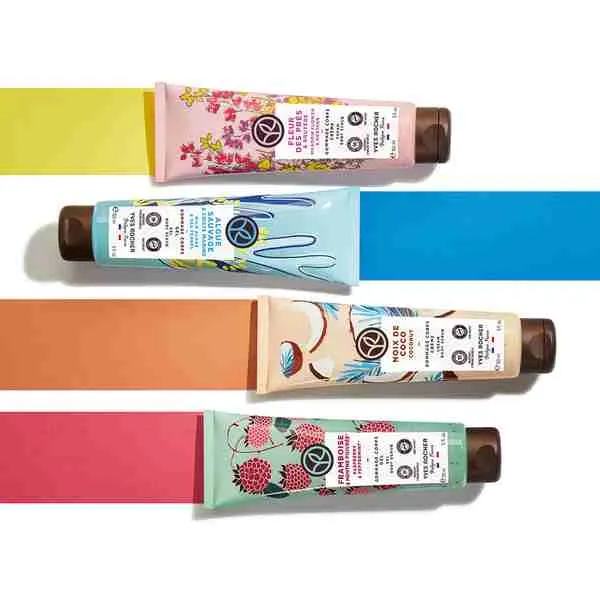 Yves Rocher Gélový telový peeling Morská riasa & motar prímorský