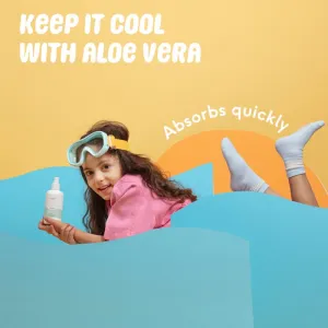Naif Baby & Kids Cooling Aftersun sprej po opaľovaní pre bábätká a deti bez parfumácie 175 ml