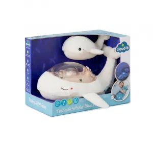 Cloud b®Tranquil Whale™- Nočné svetielko - Veľryba, biela CLTT-7900-WD_N10/22