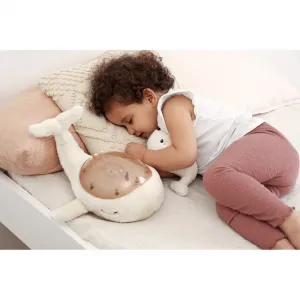 Cloud b®Tranquil Whale™- Nočné svetielko - Veľryba, biela CLTT-7900-WD_N10/22