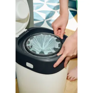 Tommee Tippee Twist & Click White kôš na plienky + kazeta do koša 1 ks