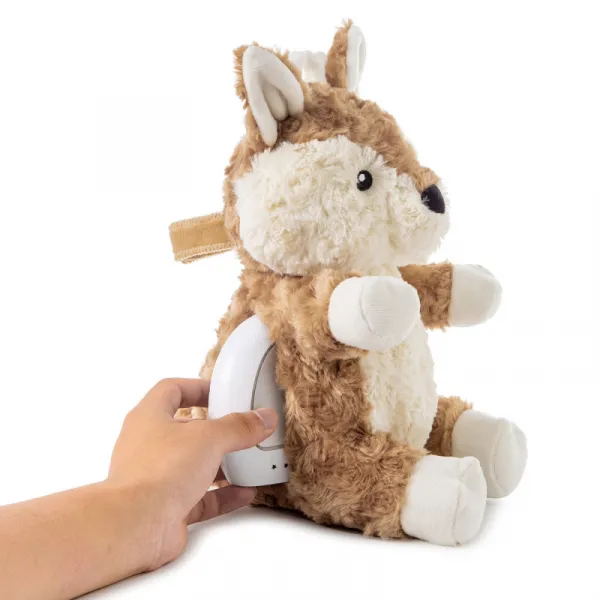 Cloud b® Love Light Buddies - Finley Fawn ™ Nočné svetielko s melódiou, Srnka, 0m+ CLTT-7700-BD__N10/22
