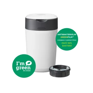 Tommee Tippee Twist & Click White kôš na plienky + kazeta do koša 1 ks