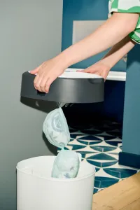 Tommee Tippee Twist & Click White kôš na plienky + kazeta do koša 1 ks