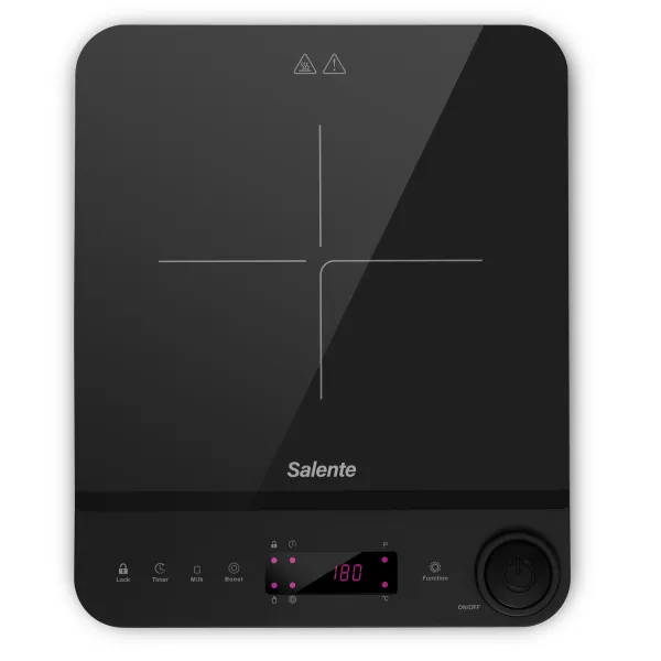Evolveo Salente InductPro1, indukční vařič, jednoplotýnkový, černý