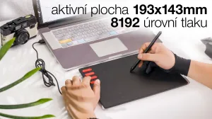 EVOLVEO Grafico T8, grafický tablet s osmi klávesami