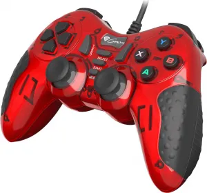 Drátový gamepad Genesis Mangan 200, pro PC, vibrace