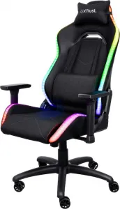 TRUST herní křeslo GXT 719 Ruya RGB Gaming Chair, Černá