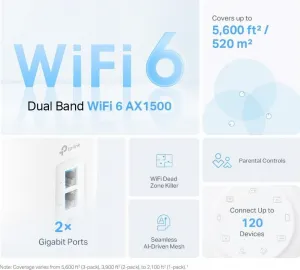 DecoX10 3p+AX1500 Home Mesh Syst TP-LINK