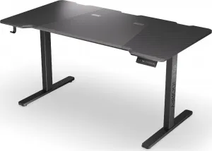 Endorfy herní stůl Atlas L electric / 150cm x 78cm / nosnost 80 kg / elektricky výškově stavitelný (73-120cm) / černý