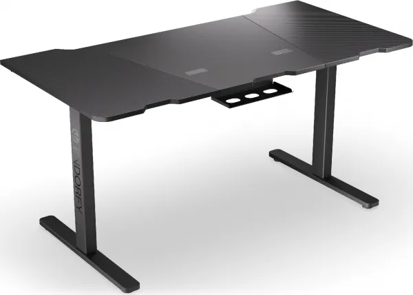 Endorfy herní stůl Atlas L electric / 150cm x 78cm / nosnost 80 kg / elektricky výškově stavitelný (73-120cm) / černý