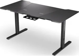 Endorfy herní stůl Atlas L electric / 150cm x 78cm / nosnost 80 kg / elektricky výškově stavitelný (73-120cm) / černý