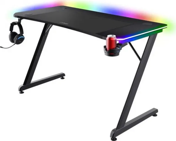 TRUST Herní stůl GXT 710 Luminus Pro RGB