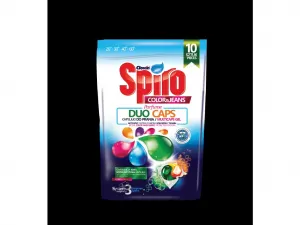 Gelové kapsulky do prania Spiro Color 10ks s ochranou proti vodnému kameňu