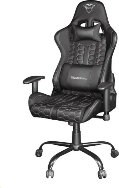 TRUST herní křeslo GXT 708 Resto Gaming Chair, černá