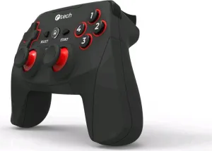 C-TECH Gamepad Khort pro PC/PS3/Android, 2x analog, X-input, vibrační, bezdrátový, USB