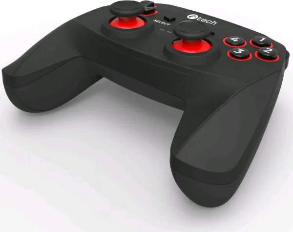 C-TECH Gamepad Khort pro PC/PS3/Android, 2x analog, X-input, vibrační, bezdrátový, USB