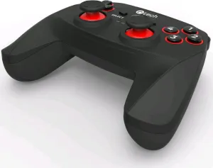 C-TECH Gamepad Khort pro PC/PS3/Android, 2x analog, X-input, vibrační, bezdrátový, USB